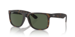 - Justin - Matte Havana dark Green Polarized - Size 55