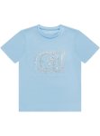 Guess Girls 7G Midi T-Shirt In Light Blue - Light Blue 12