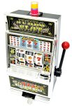 Powertrc Jumbo Slot Machine Coin Bank Casino Toy Slots Piggy Bank Flashing Lights And Jackpot Sounds