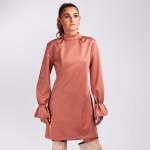Eje Shift Dress - 40 Dusty Pink