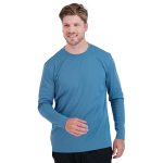 Denali Performance Men's Mega Solar Protectuv Long Sleeve Stars & Stripes Blue Medium