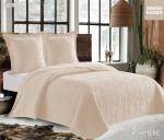 Simon Baker Sierra Quilted Bedspread Cashmere - Pink Tinge Various Sizes - King - 270CM X 270CM + 2 Pillowcases 50CM X 70CM +