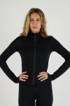 Leggings Skinny - Black - Large Black With Pocket