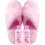 Oh So Heavenly Floral Fantasy Luxury Slipper Gift Set