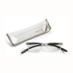 Brentoni Neck Reading Glass Black & Clear