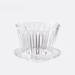 Coffee Accessories Wave Coffee Dripper Crystal Eye White