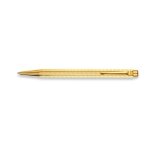 Caran D'Ache Ecridor Chevron Gilded Ballpoint Pen - CA-898208