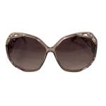 SWAROVSKI Brown Plastic Frame Sunglasses For Women In Brown - Brown