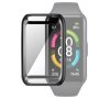 For Huawei Band 6 / 6 Pro / Honor Band 6 Full Coverage Tpu Electroplating Protective Case Cover Black