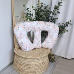 Twins Feeding Pillow Cover And Inner Woodlands Soft Rose Print Full Print