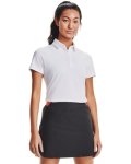 Women's Ua Zinger Short Sleeve Polo - White Md