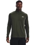 Men's Ua Tech Zip Long Sleeve - Baroque Green Sm