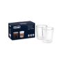 De'Longhi Delonghi - Double Walled Thermal Glasses 400ML Set Of 2 - DLSC318