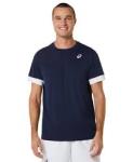 ASICS Men's Court Ss Top - LG Midnight brilliant White