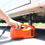 12V Dc 5 Ton Electric Car Jack Hydraulic With LED Light Car Lift Floor Jack For Car Sedan Rv Van Suv Trucks