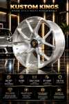 Porsche Fully Forged Staggered Wheels 20 Inch Front 21 Inch Rear – Brushed Silver