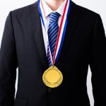 Customizable Blank Metal Medal - Golden Silvery Bronze Finish With Ribbon For Sports & Outdoor Events
