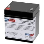 ML5-12 - 12V 5AH Chamberlain 41A6357-1 Garage Door Opener Replacement Battery