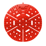 Urinal Screen - Pmat - Red Tropical Berry