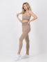 Fierce Active Set Leopard Nude - Medium