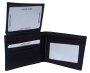 Elegant Men's Genuine Leather Black Bifold Wallet