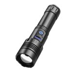 Zartek ZA-418 1500 Lumen Rechargeable LED Torch With Side Light Powerbank