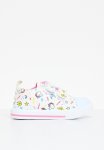 PoP Candy Twin Strap Sneakers - White