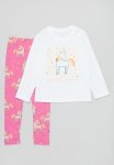 PoP Candy Tee & Legging Set - White pink