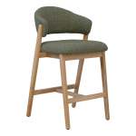 Lorenzo Oak Counter Chair - Natural