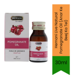 Live Natural Pomegranate Oil Anar Ke Beej Ka Tel 30ML - Skin Care For External Use Only - 30ML