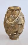 Palm Gold Leaf Lantern 34X23CM