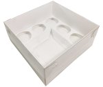 Bento Box Cupcake Box White
