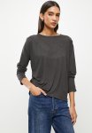 Rock Lace Long Sleeve Jersey Top - Vintage Black