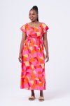 Midi Dress - XXL Print