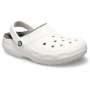 Classic Lined Clog - White/grey / M13