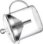 Capacity Oil Filter Pot Fryer Oil Filter Strainer Stainless Steel Grease