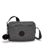Kipling Women's Abanu Medium Prt Crossbody Bag Lightweight Adjustable Waist Pack With Multi-compartment Zip Pockets