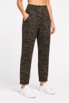 Ladies Buttery Soft Camouflage High Waisted Jogger Leggings With Pockets