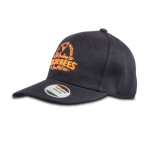 WBB086 Black Boys Flat Peak Cap