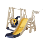Ashcomonline 3-IN-1 Swing And Slide Set For Kids Swings & Slide Combo