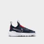 Nike Kids Flex Runner 2 Sneaker Navy/white _ 180903 _ Navy - 11 / Navy