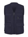 Men's Plus Size Multi-pocket Vest - Casual V-neck Sleeveless Jacket For Hiking And Outdoor Recreation