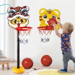 Animal Series Basketball Shooting Toys Parent-child Interactive Basketball Frame With 1PC Ball Sets Indoor Outdoor Household Gam