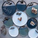 Double Hippo Plate - Matt Black & Bronze