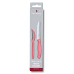 Swiss Victorinox 2PC Paring Peller And Knife Light Red