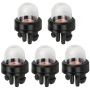 5PCS Primer Bulb Snap Primer Bulb Pump Replacement For Blower Brush Cutter
