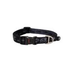 Rogz Alpinist Dog Collar Classic - Black Rogz