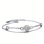 New Style S925 Sterling Silver Moissanite Bracelet