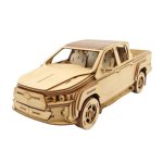 3D Wooden Model Toyota Hilux
