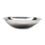 Bowl Shallow Mixing Bowl - Stainless Steel - 22CM